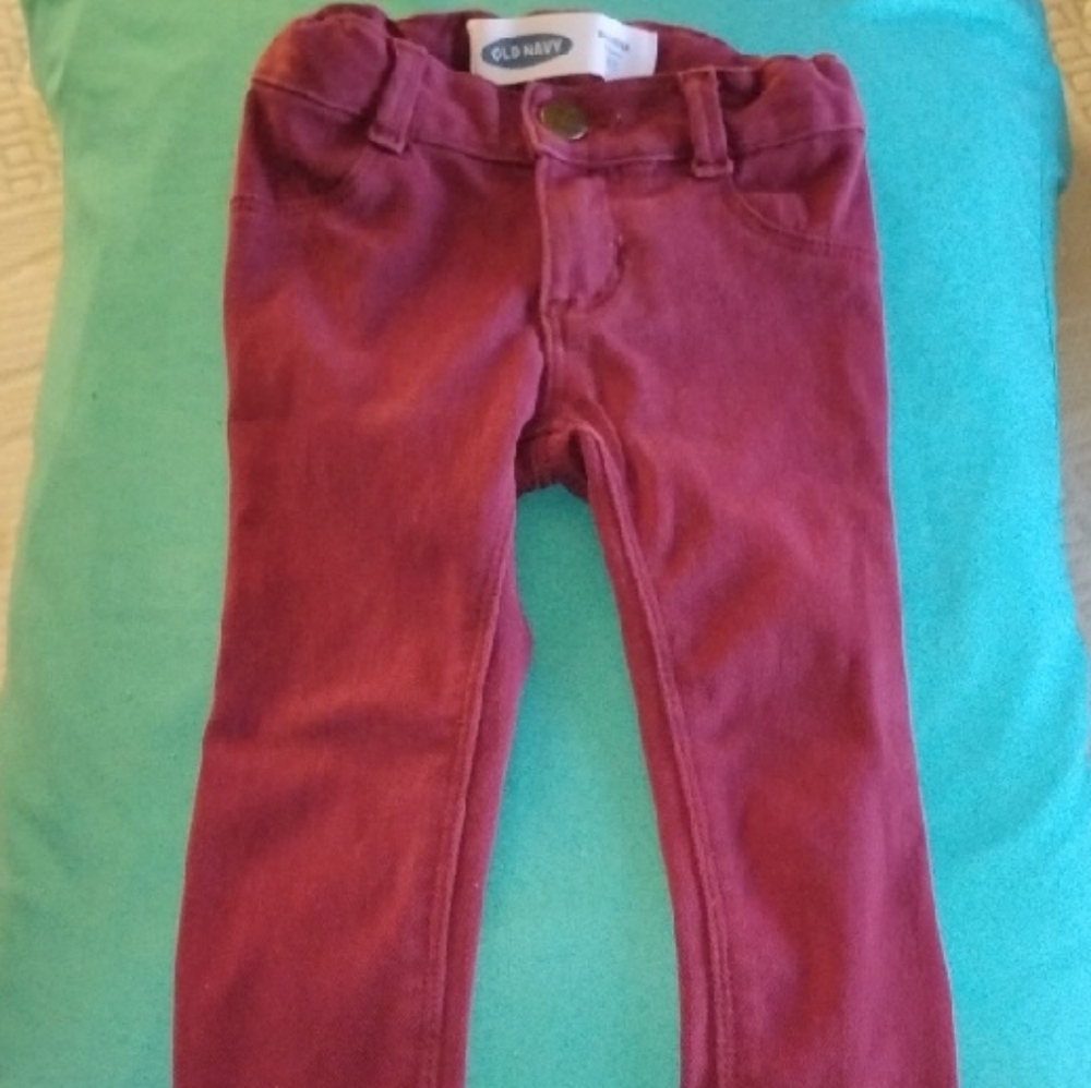 Old Navy Kids Burgundy Jeans